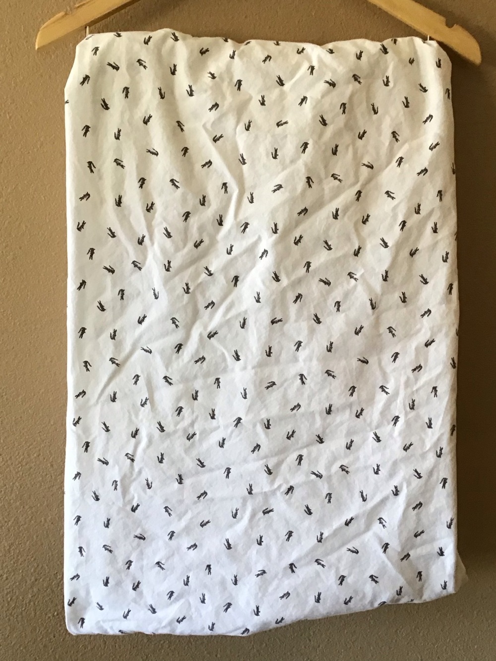 Lacoste Logo Queen Sized Flat Sheet